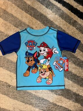 Paw Patrol SPF Swim / Sun Shirt - NWT